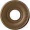 Ekena Millwork Berkshire PVC Medallion (Canopies up to 4 1/2"), 10"OD x 3 1/2"ID x 3/4"P, Metallic Champagne Bronze CMP10BECCB - alternate 1
